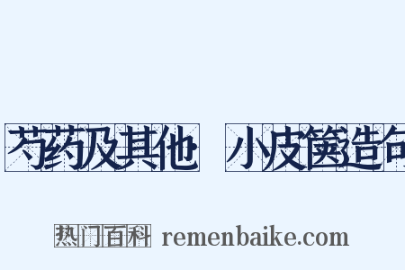 芍药及其他·小皮箧造句是什么意思的图片